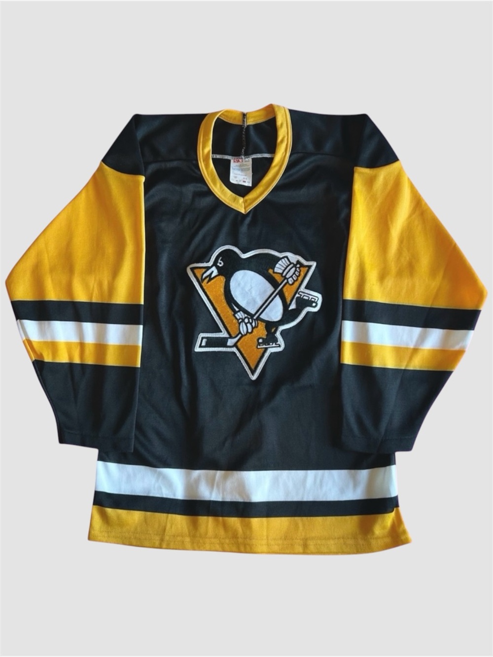 Vintage CCM Maska 90s Pittsburgh Penguins Jersey NHL Hockey Men’s Size Small